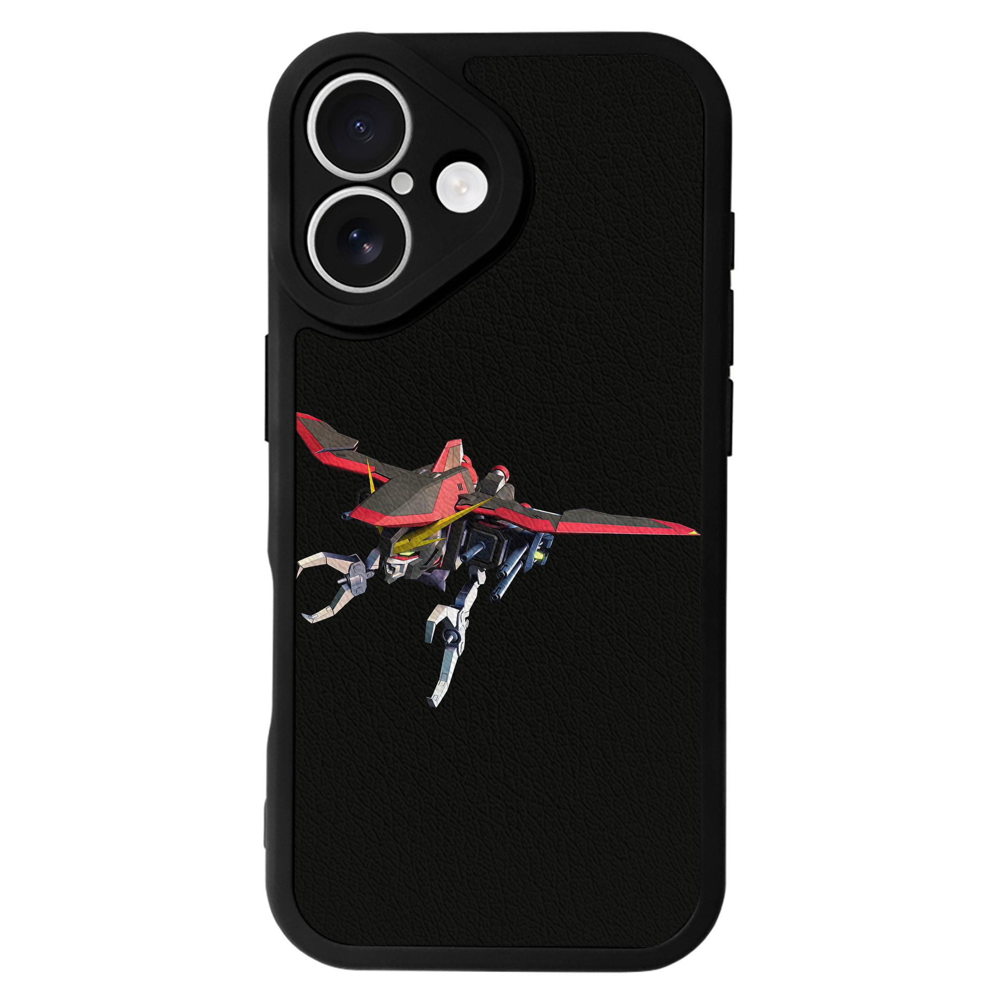 （画像用） 機動戦士ガンダム Mobile Suit Gundam 【iPhone 16シリーズ対応】シリコンスマホケース（レザー調） 材質：シリコン